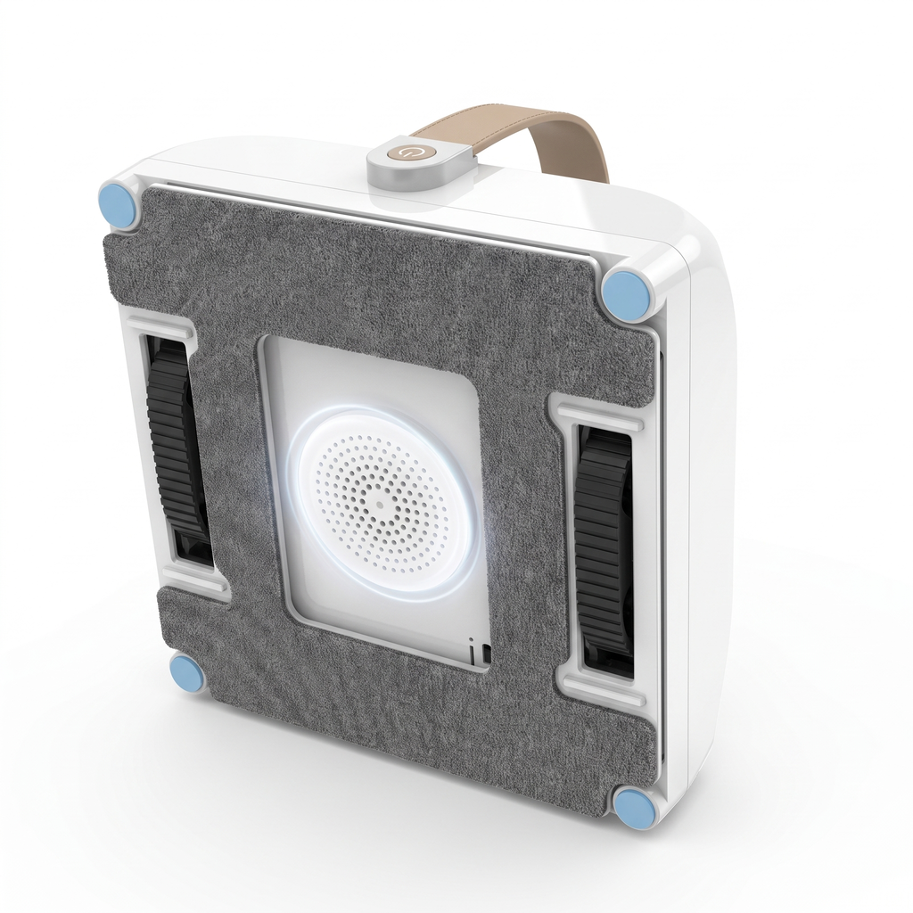 Robot Limpiacristales Automático con Control Móvil