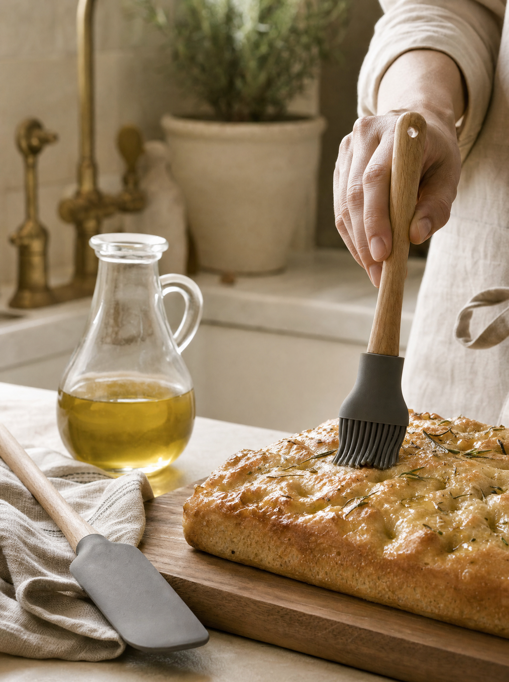 Juego de 19 utensilios de cocina de silicona antiadherente