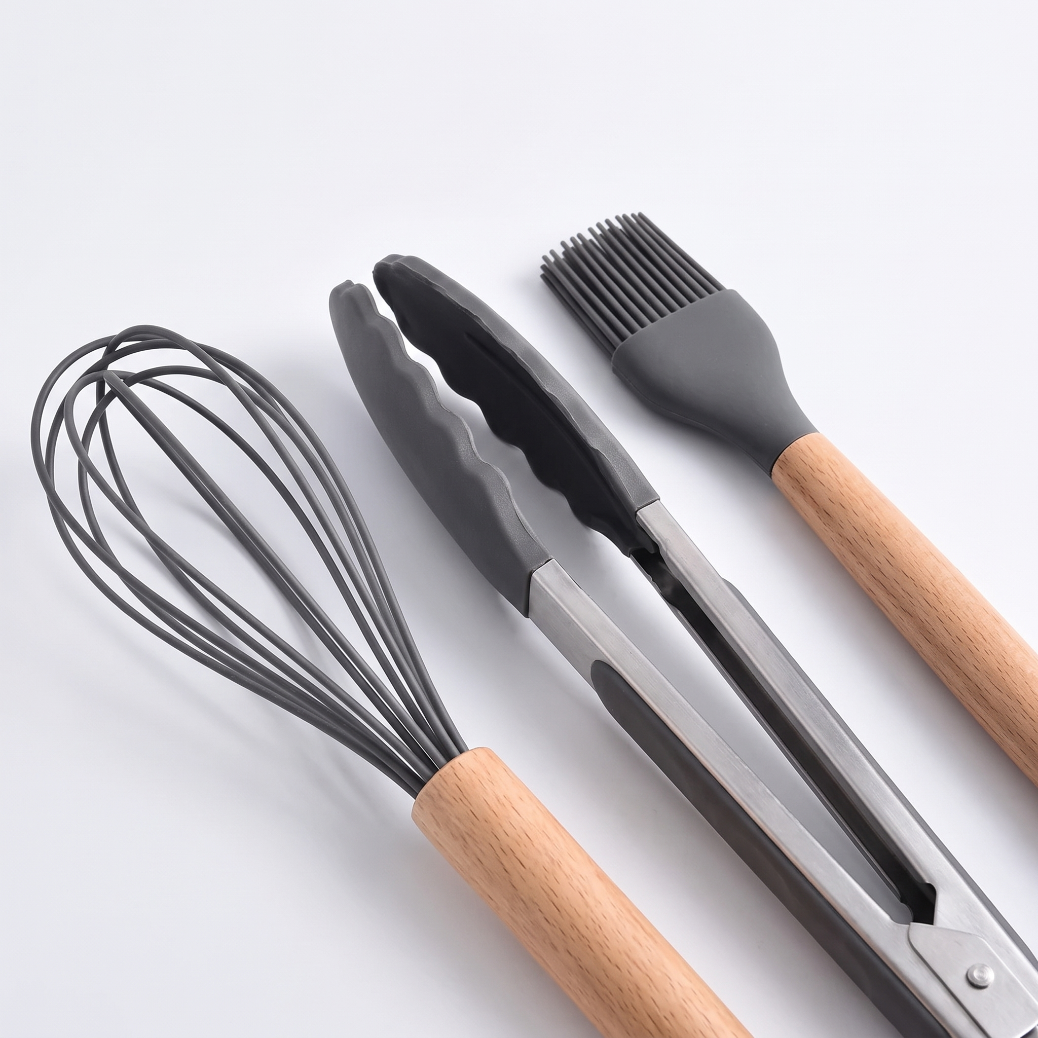 Juego de 19 utensilios de cocina de silicona antiadherente