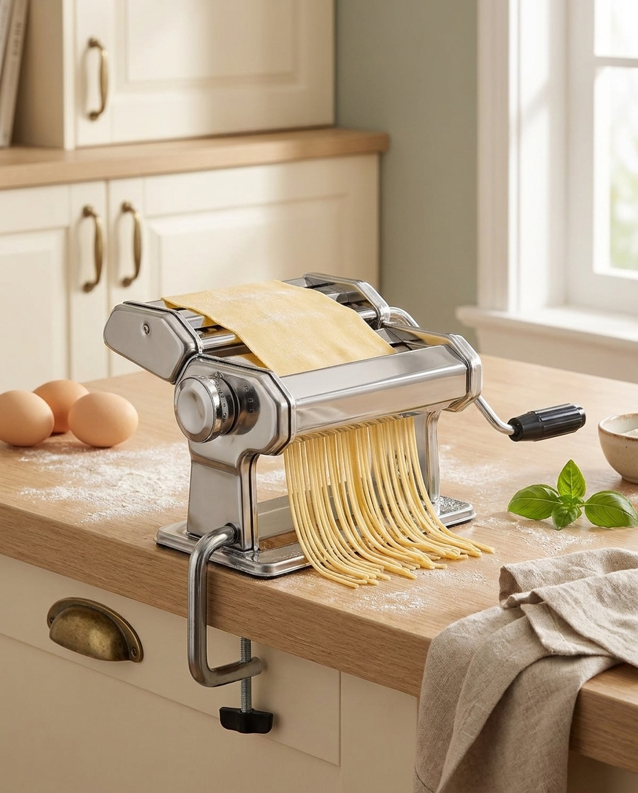 Prensa Manual para Hacer Fideos y Pasta Casera