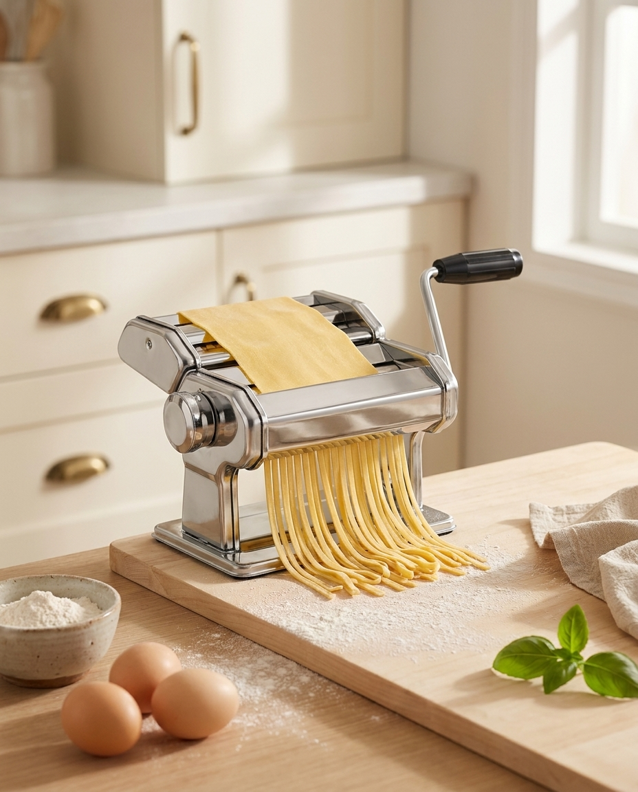 Prensa Manual para Hacer Fideos y Pasta Casera